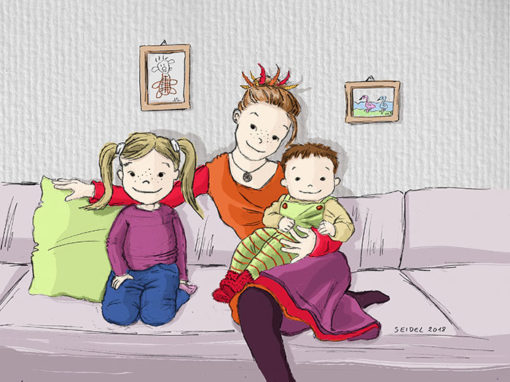 FREIES PROJEKT: Designerlady mit Mitarbeitern