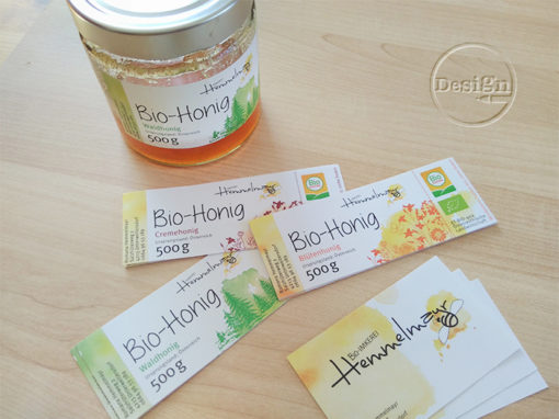 Hemmlmayr Bio-Bieneprodukte: Etiketten