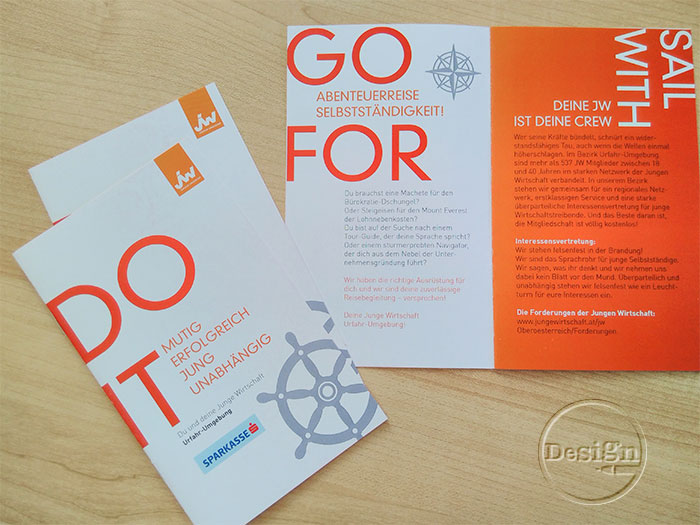 Grafikdesign für Junge Wirtschaft - von designerladen.at