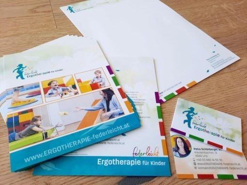 Ergotherapie Federleicht: Corporate Design
