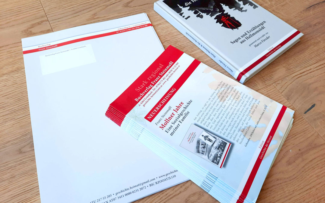 Buchverlag Franz Steinmaßl: Corporate Design