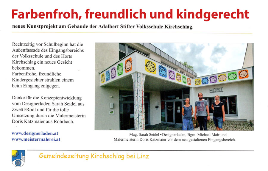Gemeindepost Zwettl Rodl Juli 2020 Volksschule