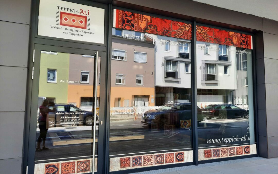 Teppich Ali: Beklebung