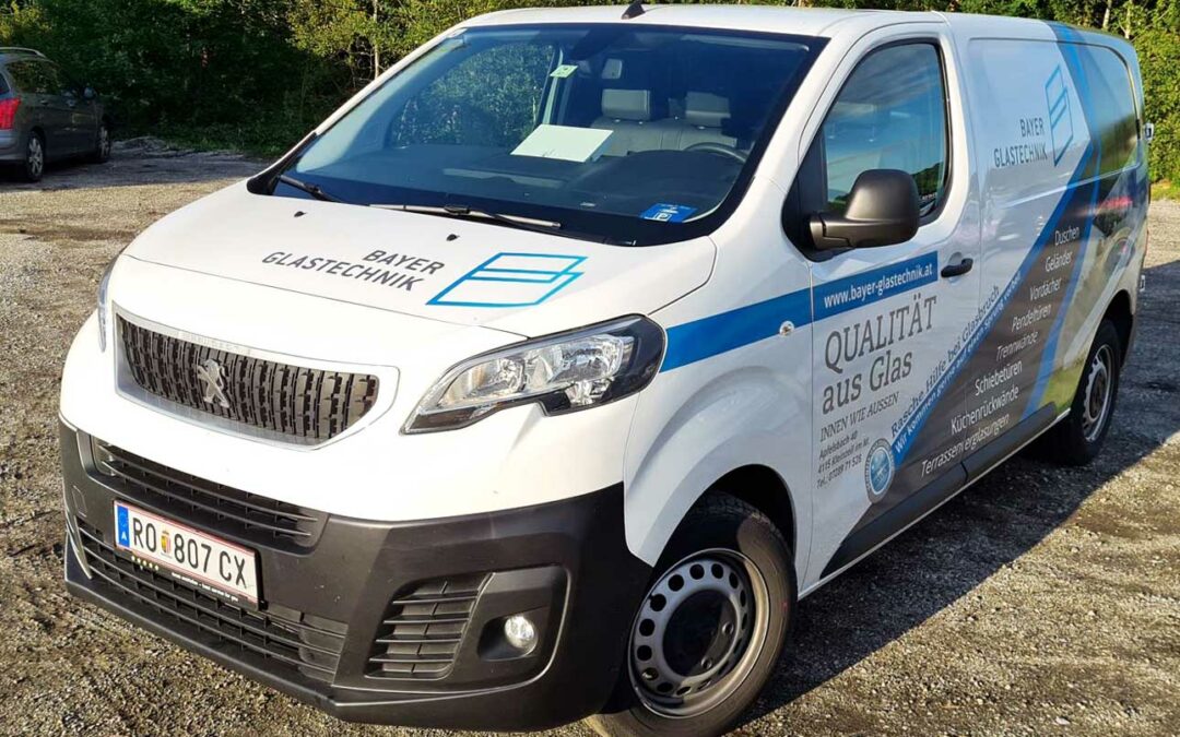 Bayerglas: Beklebung