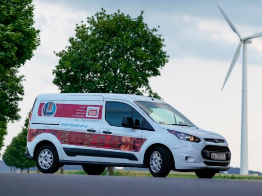 Teppich-Ali: Beklebung